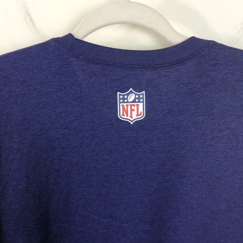 Nike Dri-Fit Baltimore Ravens NFL Football Short Sleeve T-Shirt Men's M Purple